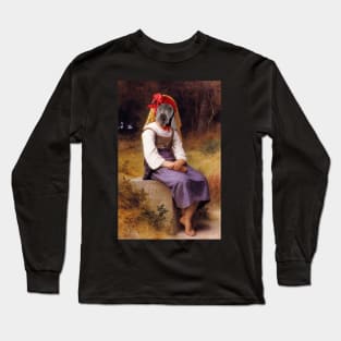 funny painting version Long Sleeve T-Shirt